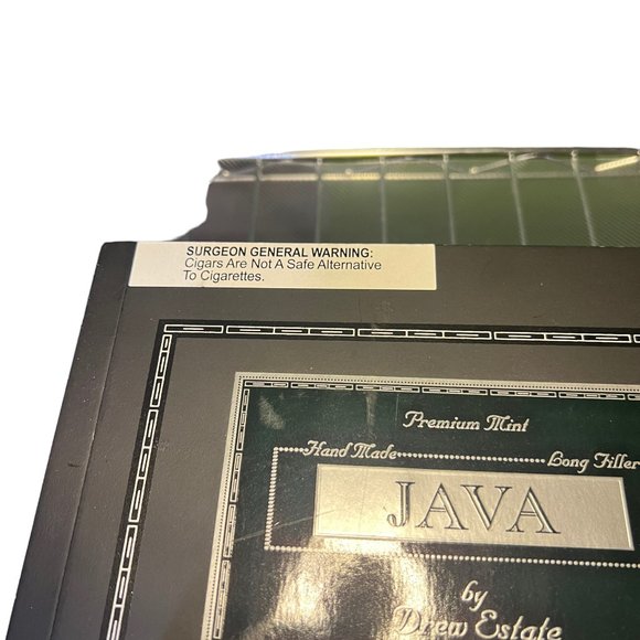 Rocky Patel Java the 58 Mint Corona Drew Estate Empty Cigar Box Black - Picture 12 of 12